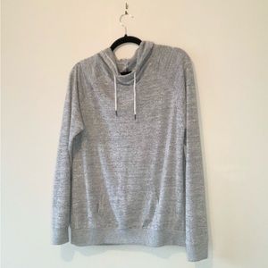 Grey Hooded Sweater | Women M